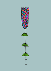 Colorful Flower Art Print