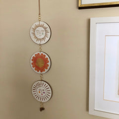 Happy Hanging Modern Mobile - El Sol Mocha