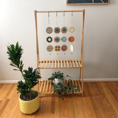 Happy Hanging Modern Mobile - El Sol Mocha