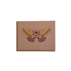 Moth Flat Card