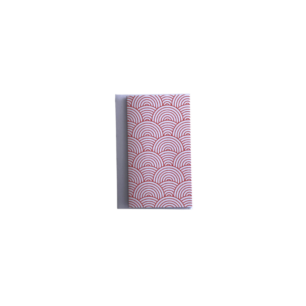 Terra Cotta Mod Curves Mini Card