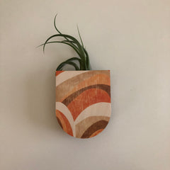 Abstract Pocket Wall Planter Vase