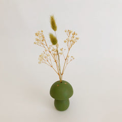 Mini Mushroom Vase - Painted Base