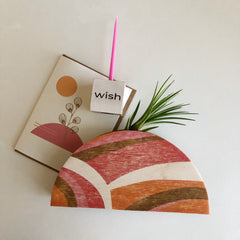 Abstract Dome Wall Vase Planter