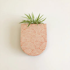 Mod Curves Pocket Wall Planter Vase